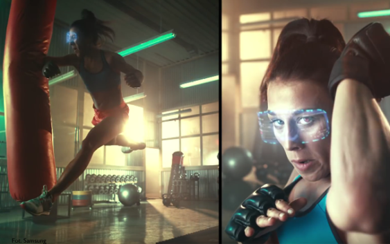 Joanna Jędrzejczyk wywołuje adrenalinę z Samsungiem