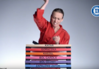 Zawodniczka takewondo walczy z bólem