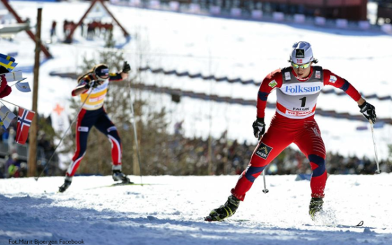 Mrit Bjoergen zwiększyła zyski