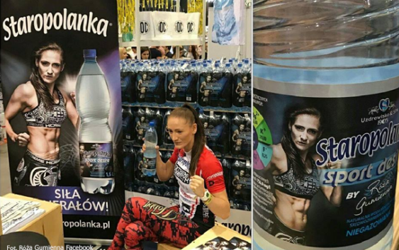 Staropolanka dedykuje wodę Róży Gumiennej